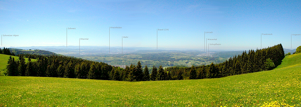 Blick vom Hornberg / Hotzenwald Online